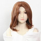 AXB Doll 142cm バスト平 TD022ヘッド TPE製ラブドール  掲載画像のボディはリアルメイク付き