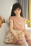 AXB Doll 142cm バスト平 TD022ヘッド TPE製ラブドール  掲載画像のボディはリアルメイク付き