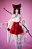 シリコン頭部+TPE材質ボディ リアル人形 ラブドール 157cm Fカップ  J024ヘッド 身長など選べる FUDOLL