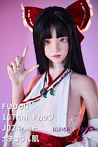 シリコン頭部+TPE材質ボディ リアル人形 ラブドール 157cm Fカップ  J024ヘッド 身長など選べる FUDOLL