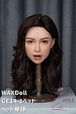 フルシリコン製ラブドール WAXDOLL  GE14-1ヘッド 頭部のみ ヘッド単体