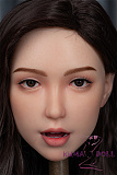 フルシリコン製ラブドール WAXDOLL  GE14-1ヘッド 頭部のみ ヘッド単体