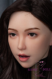 フルシリコン製ラブドール WAXDOLL  GE14-1ヘッド 頭部のみ ヘッド単体