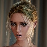 フルシリコン製ラブドール WAXDOLL  GE16-2ヘッド 頭部のみ ヘッド単体
