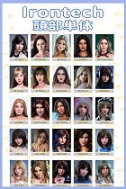 Irontech Doll シリコン製ヘッド ヘッド単体 頭のみ