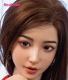 Real Girl 電動オナホール ラブドール マンコの挟吸機能 160cm D15ヘッド ボディ選択可 軟質シリコン材質頭部 口開閉機能やリアル口腔が無料付き
