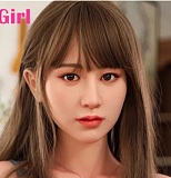 Real Girl (C工場製)ラブドール 人気頭部のみ ヘッド単体 硬質シリコン＆TPE選択可 M16ジョイント C番号