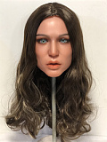 フルシリコン製 Orange In 161cm Eカップ #599ヘッド 軟質シリコン材質頭部 口開閉機能やリアル口腔が無料  ラブドール