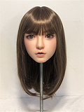 フルシリコン製 Orange In 161cm Eカップ #599ヘッド 軟質シリコン材質頭部 口開閉機能やリアル口腔が無料  ラブドール