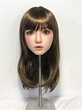 フルシリコン製 Orange In 161cm Eカップ #599ヘッド 軟質シリコン材質頭部 口開閉機能やリアル口腔が無料  ラブドール