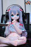 MOZU DOLL 115cm Aカップ 紗霧 ソフトビニール製頭部+TPE製ボディ 肌色＆眼球色＆メイク＆ウィッグ＆衣装は宣材写真と同じ