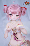 売れ切れ MOZU DOLL 85cm Aカップ 永雛タフィー ソフトビニール製頭部 TPE製ボディ 肌色＆眼球色＆メイク＆ウィッグ＆衣装は宣材写真と同じ  6kg
