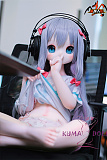 MOZU DOLL 115cm Aカップ 紗霧 ソフトビニール製頭部+TPE製ボディ 肌色＆眼球色＆メイク＆ウィッグ＆衣装は宣材写真と同じ