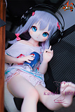 MOZU DOLL 115cm Aカップ 紗霧 ソフトビニール製頭部+TPE製ボディ 肌色＆眼球色＆メイク＆ウィッグ＆衣装は宣材写真と同じ