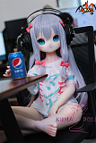 MOZU DOLL 115cm Aカップ 紗霧 ソフトビニール製頭部+TPE製ボディ 肌色＆眼球色＆メイク＆ウィッグ＆衣装は宣材写真と同じ