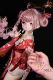 売れ切れ MOZU DOLL 85cm Aカップ 永雛タフィー ソフトビニール製頭部 TPE製ボディ 肌色＆眼球色＆メイク＆ウィッグ＆衣装は宣材写真と同じ  6kg