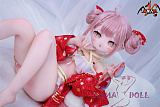 売れ切れ MOZU DOLL 85cm Aカップ 永雛タフィー ソフトビニール製頭部 TPE製ボディ 肌色＆眼球色＆メイク＆ウィッグ＆衣装は宣材写真と同じ  6kg
