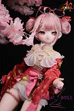 売れ切れ MOZU DOLL 85cm Aカップ 永雛タフィー ソフトビニール製頭部 TPE製ボディ 肌色＆眼球色＆メイク＆ウィッグ＆衣装は宣材写真と同じ  6kg