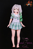 MOZU DOLL 85cm Aカップ 草ちゃん2.0 ソフトビニール製頭部 TPE製ボディ 肌色＆眼球色＆メイク＆ウィッグ＆衣装は宣材写真と同じ  6kg