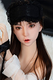 口開閉機能付き リアルな口腔無料 Real Girl D1ヘッド 軟質シリコン製 可愛い 女性ヘッド ラブドールの頭 頭部単品 ヘッド単体 M16ボルト採用 140-170CM身長適用 職人メイク 塗装済み