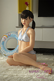 J-cute 149cm バスト平 AGD01ヘッド ラブドール  シリコンヘッド+TPEボディ 掲載画像のボディはリアルメイク付き