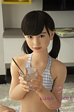 J-cute 149cm バスト平 AGD01ヘッド ラブドール  シリコンヘッド+TPEボディ 掲載画像のボディはリアルメイク付き