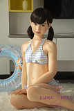 J-cute 149cm バスト平 AGD01ヘッド ラブドール  シリコンヘッド+TPEボディ 掲載画像のボディはリアルメイク付き