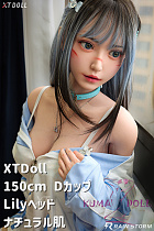 フルシリコン製 XTDOLL 150cm Dカップ Lilyヘッド ラブドール 等身大ドール 軽量化仕様