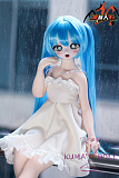 MOZU DOLL 85cm Aカップ ニンフちゃん ソフトビニール製頭部 TPE製ボディ 肌色＆眼球色＆メイク＆ウィッグ＆衣装は宣材写真と同じ  6kg