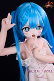 MOZU DOLL 85cm Aカップ ニンフちゃん ソフトビニール製頭部 TPE製ボディ 肌色＆眼球色＆メイク＆ウィッグ＆衣装は宣材写真と同じ  6kg