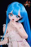 MOZU DOLL 85cm Aカップ ニンフちゃん ソフトビニール製頭部 TPE製ボディ 肌色＆眼球色＆メイク＆ウィッグ＆衣装は宣材写真と同じ  6kg
