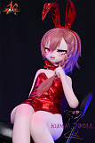 売れ切れ MOZU DOLL 85cm Aカップ ネルちゃん ソフトビニール製頭部 TPE製ボディ 肌色＆眼球色＆メイク＆ウィッグ＆衣装は宣材写真と同じ  6kg