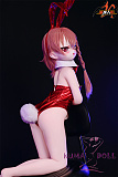 売れ切れ MOZU DOLL 85cm Aカップ ネルちゃん ソフトビニール製頭部 TPE製ボディ 肌色＆眼球色＆メイク＆ウィッグ＆衣装は宣材写真と同じ  6kg