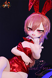 売れ切れ MOZU DOLL 85cm Aカップ ネルちゃん ソフトビニール製頭部 TPE製ボディ 肌色＆眼球色＆メイク＆ウィッグ＆衣装は宣材写真と同じ  6kg