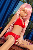 Aotume Doll 135cm AAカップ 細身タイプ #98 クロイコス TPE製ラブドール アニメドール