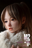 アート技研(Art-doll) 最新の柔らかさ 148cm貧乳 M2ヘッド フルシリコン製ラブドール  M16ジョイント汎用版 18kgの軽量化