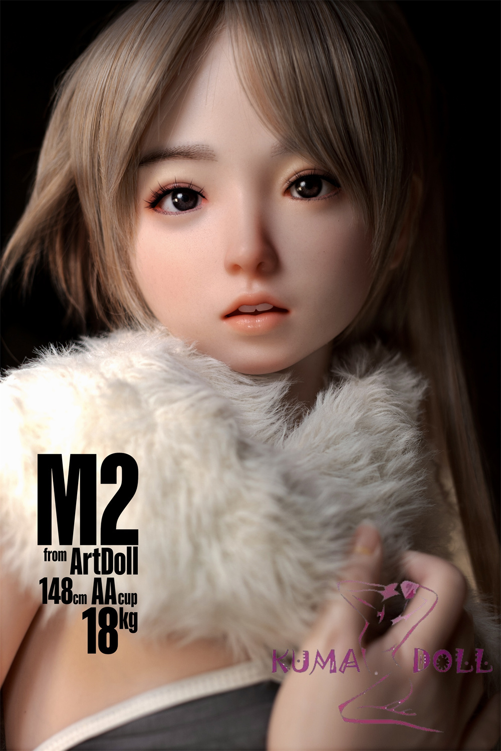 アート技研(Art-doll) 最新の柔らかさ 148cm貧乳 M2ヘッド フルシリコン製ラブドール  M16ジョイント汎用版 18kgの軽量化