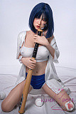 フルシリコン製 Orange In 158cm Cカップ #6-020kヘッド 軟質シリコン材質頭部 口開閉機能やリアル口腔が無料