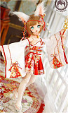 Mini Doll ミニドール セックス可能 58cm普通乳 BJD Liliヘッド 53cm-75cm身長選択可能
