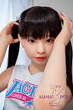J-cute 149cm バスト平 AGD01ヘッド ラブドール 妹系 シリコンヘッド+TPEボディ 掲載画像のボディはリアルメイク付き