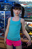 J-cute 149cm バスト平 AGD01ヘッド ラブドール 妹系 シリコンヘッド+TPEボディ 掲載画像のボディはリアルメイク付き