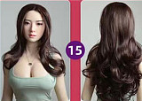 フルシリコン製ラブドール JYDOLL 162cm Iカップ 二丫Aryaヘッド 身体リアルメイク付き