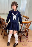 J-cute 149cm バスト平 AGD01ヘッド ラブドール ロリ妹系 シリコンヘッド+TPEボディ 掲載画像のボディはリアルメイク付き