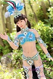 J-cute 149cm バスト平 AGD01ヘッド ラブドール ロリ妹系 シリコンヘッド+TPEボディ 掲載画像のボディはリアルメイク付き
