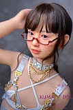 J-cute 149cm バスト平 AGD01ヘッド ラブドール ロリ妹系 シリコンヘッド+TPEボディ 掲載画像のボディはリアルメイク付き