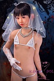 J-cute 149cm バスト平 AGD01ヘッド ラブドール ロリ妹系 シリコンヘッド+TPEボディ 掲載画像のボディはリアルメイク付き