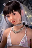 J-cute 149cm バスト平 AGD01ヘッド ラブドール ロリ妹系 シリコンヘッド+TPEボディ 掲載画像のボディはリアルメイク付き
