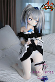 【新作 ヘッド二つ付き！ボディ二種類選択可能】MOZU DOLL 130cm 未来ちゃん ビニール製頭部+TPE製頭部 TPE製ボディ 肌色＆眼球色＆メイク＆ウィッグ＆衣装は宣材写真と同じ