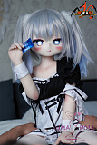 【新作 ヘッド二つ付き！ボディ二種類選択可能】MOZU DOLL 130cm 未来ちゃん ビニール製頭部+TPE製頭部 TPE製ボディ 肌色＆眼球色＆メイク＆ウィッグ＆衣装は宣材写真と同じ