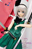 Aotume Doll アニメドール 145cm Bカップ #102ヘッド 妖夢コス ヘッド及びボディー材質選択可能